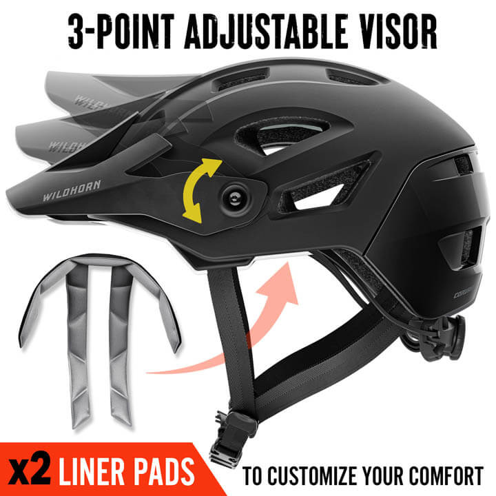 Corvair Mountain MIPS Pro Bike Helmet OPEN BOX - Image 8
