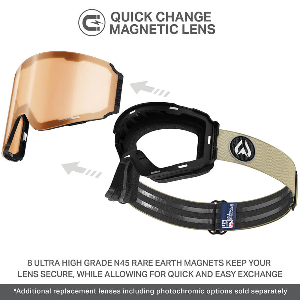 Roca Pro L Cylindrical Snow Goggle - Image 38