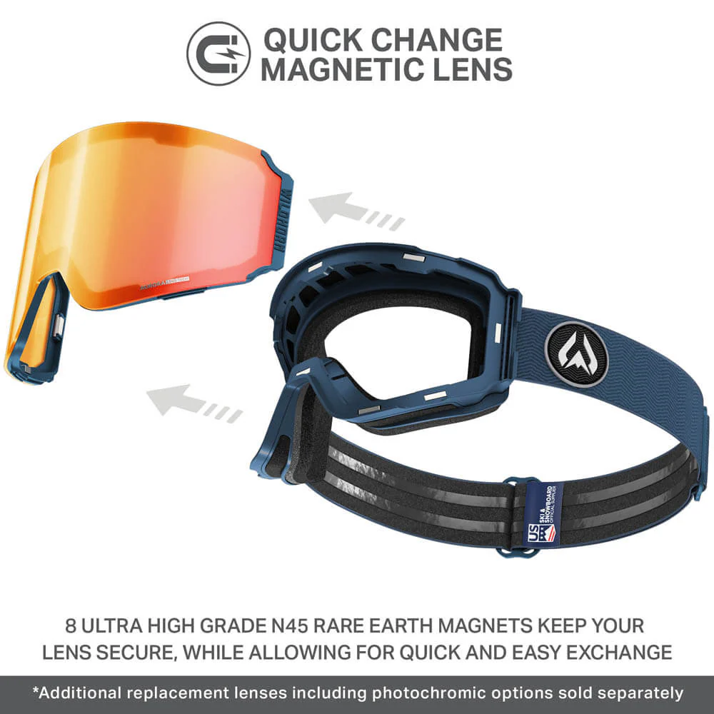 Roca Pro L Cylindrical Snow Goggle - Image 46