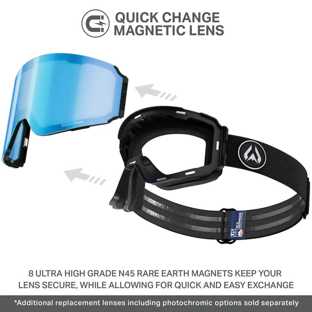 Roca Pro L Cylindrical Snow Goggle - Image 62